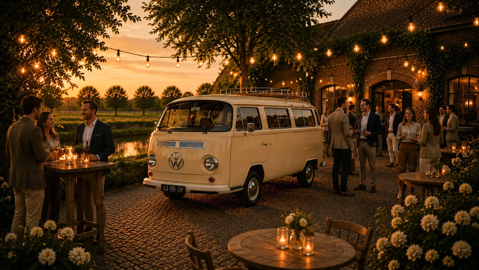 Volkswagen T2 voor een zakelijke campagne